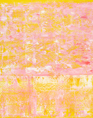 Malerei mit dem Titel "Pink Sunrise" von Nataliia Sydorova, Original-Kunstwerk, Öl Auf Keilrahmen aus Holz montiert