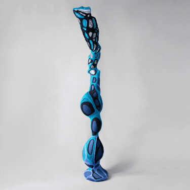 Art textile intitulée "Nu de femme No. 6 (…" par Andreea Talpeanu, Œuvre d'art originale, Tissu