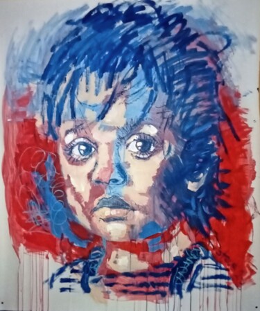 Painting titled "No title" by Steve Spid, Original Artwork, Acrylic