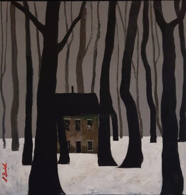 绘画 标题为“FORESTS” 由Lidia Zadeh Petrescu, 原创艺术品, 丙烯