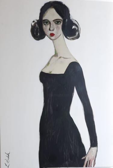Peinture intitulée "LOLA" par Lidia Zadeh Petrescu, Œuvre d'art originale, Acrylique