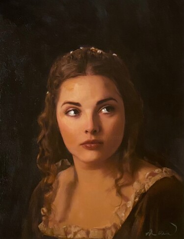 Painting titled "Clymene" by William Oxer, Original Artwork, Oil