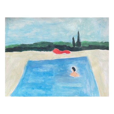 Painting titled "Untitled by Irfan A…" by Irfan Ajvazi, Original Artwork, Acrylic
