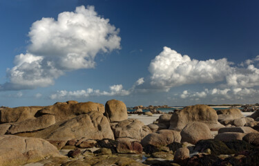 Photography titled "Plage de Kerfissien" by Thierry Martin, Original Artwork, Digital Photography