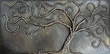 Whirlwind Painting titled "Whirlwind" by Mk Long, Original Artwork, Acrylic Mounted on Wood Stretcher frame