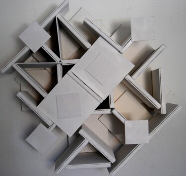 Sculpture intitulée "N° 3" par Marc, Œuvre d'art originale, Bombe aérosol