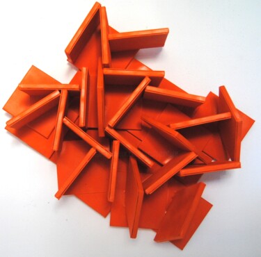 Sculpture intitulée "N° 4" par Marc, Œuvre d'art originale, Bombe aérosol