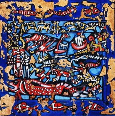 Peinture intitulée "23.17" par Laydev, Œuvre d'art originale, Acrylique