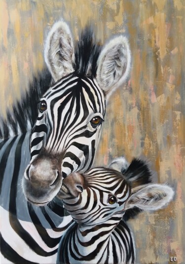 Painting titled "Softness" by Elena Otieva, Original Artwork, Acrylic