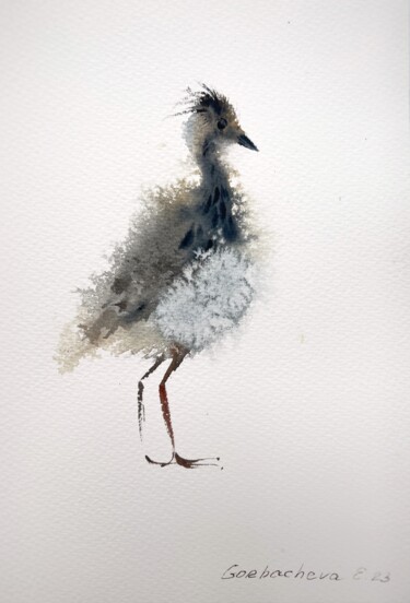 Lapwing #2 绘画 标题为“Lapwing #2” 由Eugenia Gorbacheva, 原创艺术品, 水彩