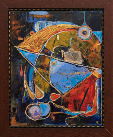 绘画 标题为“Three angels. Part…” 由Alexander Klyatskiy, 原创艺术品, 丙烯