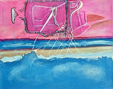 Peinture intitulée "DESCENSO" par Juan Luis Gandulfo, Œuvre d'art originale, Acrylique Monté sur Châssis en bois