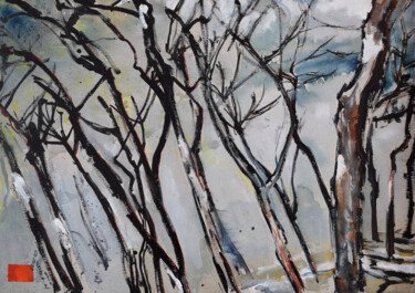 Painting titled "Untitled 9" by Lucio Forte, Original Artwork, Acrylic