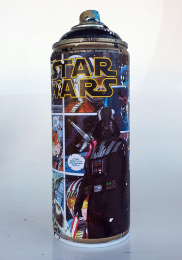 Escultura titulada "SPACO Bombe STAR WA…" por Spaco, Obra de arte original, Metales
