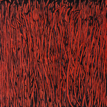 Peinture intitulée "Lust for Life" par Jana Lulovska, Œuvre d'art originale, Acrylique