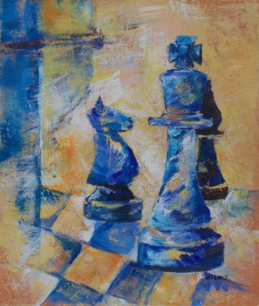 Peinture intitulée "protection rapproch…" par Anne-Frédérique Ferret, Œuvre d'art originale