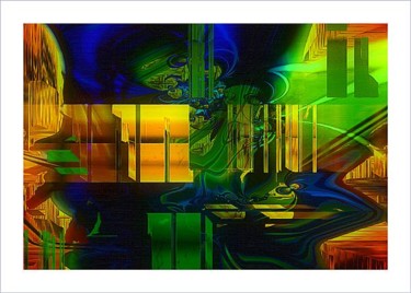 Arts numériques intitulée "CABBALE" par Pix-Peinture Kabuki, Œuvre d'art originale