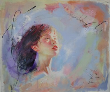 Hope Peinture intitulée "Hope" par Karen Lara Martin, Œuvre d'art originale, Acrylique
