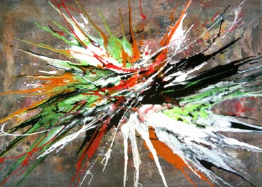 Synergie - Abstraction - Abstract Art - Peinture Abstraite Schilderij getiteld "Synergie - Abstract…" door Davidian Gotis Abstraction Abstraite, Origineel Kunstwerk, Acryl