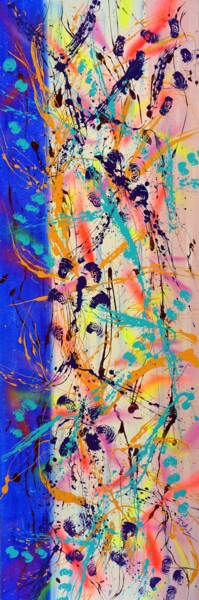 Peinture intitulée "N° 20.99 Porte ouve…" par Isa-L, Œuvre d'art originale, Acrylique Monté sur Châssis en bois