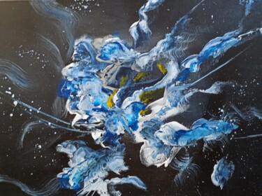 Peinture intitulée "La Rentrée" par Virginie Gauthier, Œuvre d'art originale, Acrylique