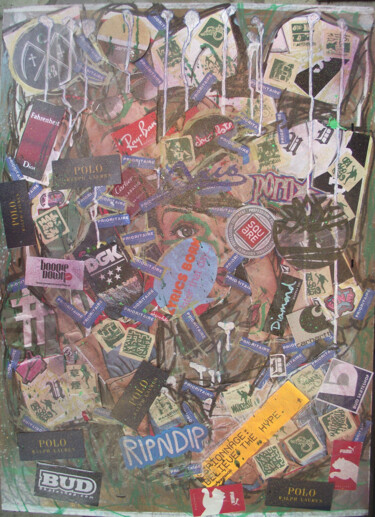 Collages intitulée "Marketing Tools" par Lord Faz, Œuvre d'art originale, Collages