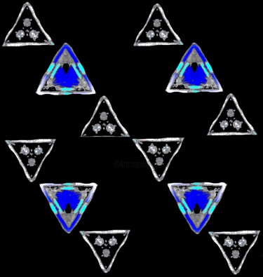 Geometric 23 - 4jX19 摄影 标题为“Geometric 23 - 4jX19” 由Ken Lerner, 原创艺术品, 数码摄影