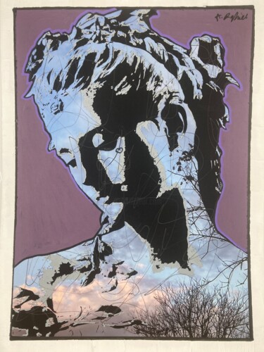 Peinture intitulée "19h47" par Raphaël André, Œuvre d'art originale, Acrylique
