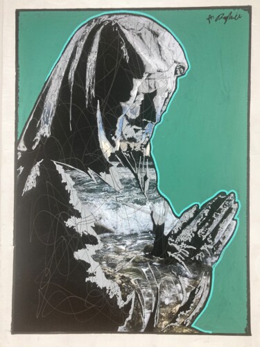 Peinture intitulée "10H42" par Raphaël André, Œuvre d'art originale, Acrylique