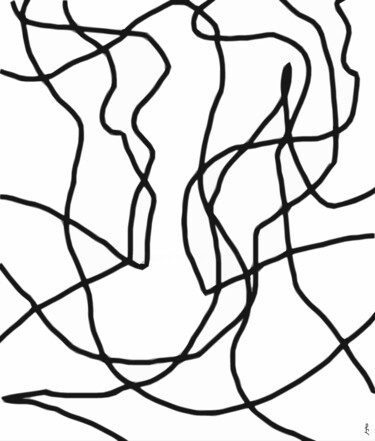 数字艺术 标题为“Intersections” 由Lia Chechelashvili, 原创艺术品, 数字油画