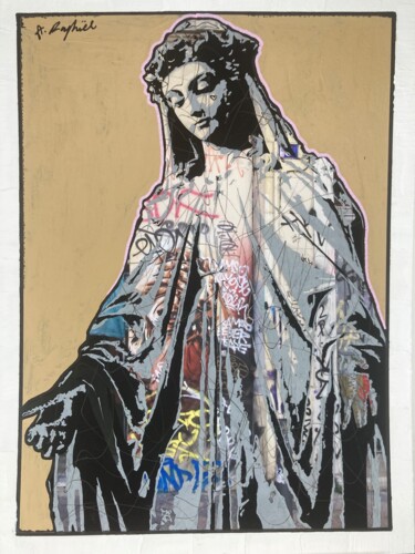 Peinture intitulée "14H10" par Raphaël André, Œuvre d'art originale, Acrylique