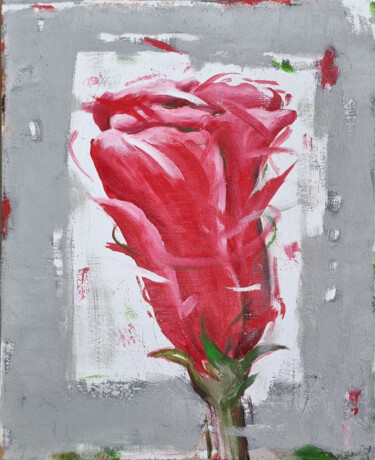 Malerei mit dem Titel "red2" von Josef Hirthammer, Original-Kunstwerk, Acryl
