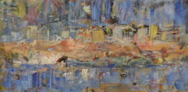 제목이 "Domy nad wodą"인 미술작품 Eryk Maler로, 원작, 기름