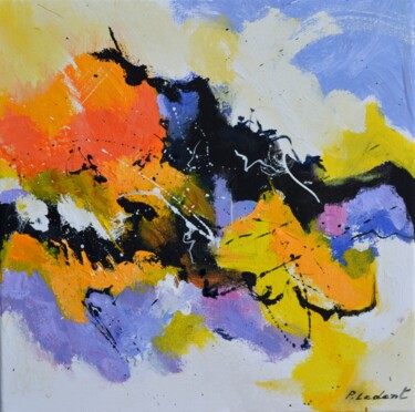 Painting titled "The resurrection of…" by Pol Ledent, Original Artwork, Oil Mounted on Wood Stretcher frame