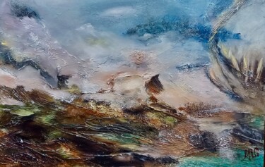 Peinture intitulée "Fracture" par Michèle Labbrecayla, Œuvre d'art originale, Acrylique