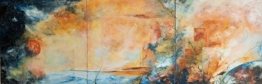 绘画 标题为“La création du monde” 由Michèle Labbrecayla, 原创艺术品, 颜料