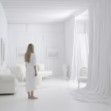 「Introspection」というタイトルの写真撮影 Emmanuel Passeleuによって, オリジナルのアートワーク, デジタル