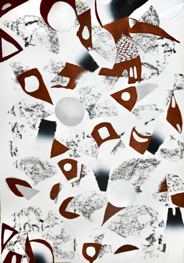 Drawing titled "Drawing 439" by Sumit Ratta, Original Artwork, Charcoal