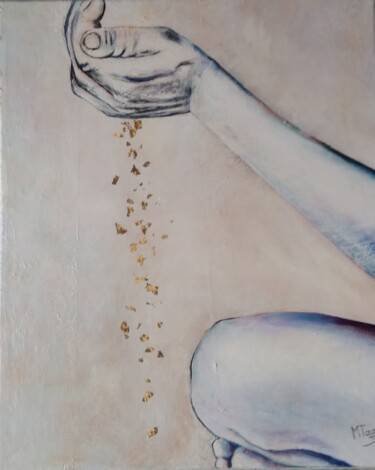 Peinture intitulée "Confiance" par Marie-Thérèse Aguilar, Œuvre d'art originale, Huile