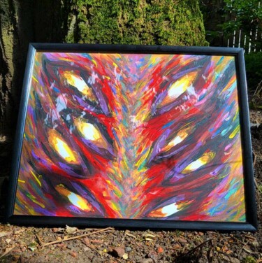 Peinture intitulée "~Expression n°3~" par Artketyp, Œuvre d'art originale, Acrylique