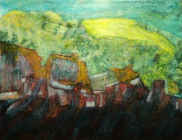 Peinture intitulée "Abismal" par Philippe Casaubon, Œuvre d'art originale, Huile