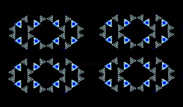 Geometric 23 - 4jX17b5 Photography titled "Geometric 23 - 4jX1…" by Ken Lerner, Original Artwork, Digital Photography