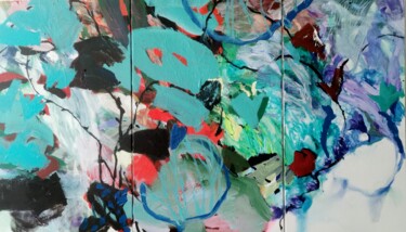 제목이 "hiver (triptyque)"인 미술작품 Aline Wiest로, 원작, 아크릴