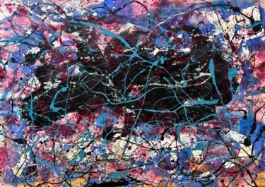 Painting titled "Cloud" by Tim Steele, Original Artwork, Oil