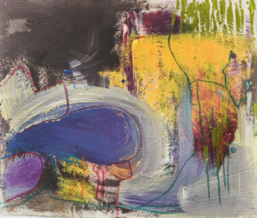 제목이 "Descenco del cenote…"인 미술작품 Gaelle Haubtmann로, 원작, 아크릴