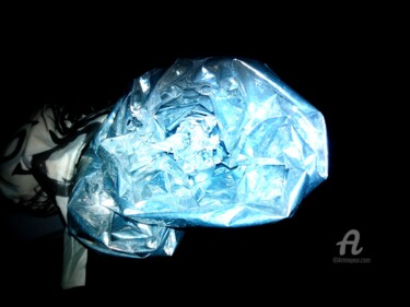 Photography titled "Ocean Metal" by Jean Philippe Desmoulins, Original Artwork, Aluminium