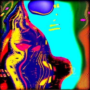 数字艺术 标题为“VARIATION "55"” 由Christa Kloß, 原创艺术品, 数字油画