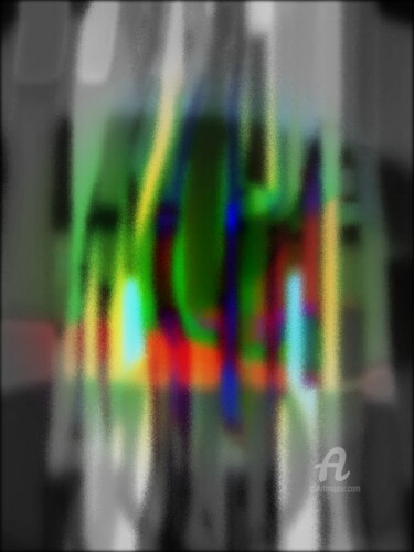 Fotografie getiteld "VARIATION 58"" door Christa Kloß, Origineel Kunstwerk, Gemanipuleerde fotografie