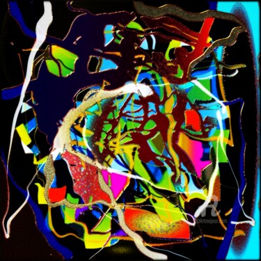 数字艺术 标题为“VARIATION "65"” 由Christa Kloß, 原创艺术品, 数字油画