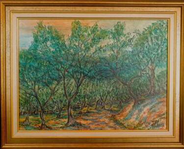 Peinture intitulée "Balade au Pian" par Jean-Pierre Loubinoux, Œuvre d'art originale, Acrylique Monté sur Châssis en bois